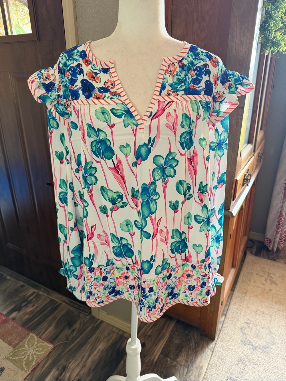 Floral Blouse 2XL - NWOT
